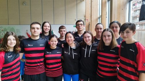Doce nadadoras y nadadores del Eibar Igerixan han participado en el torneo