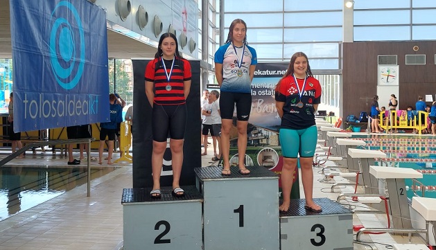 Itsaso Castrillo segunda en 400 libre en categoría absoluta