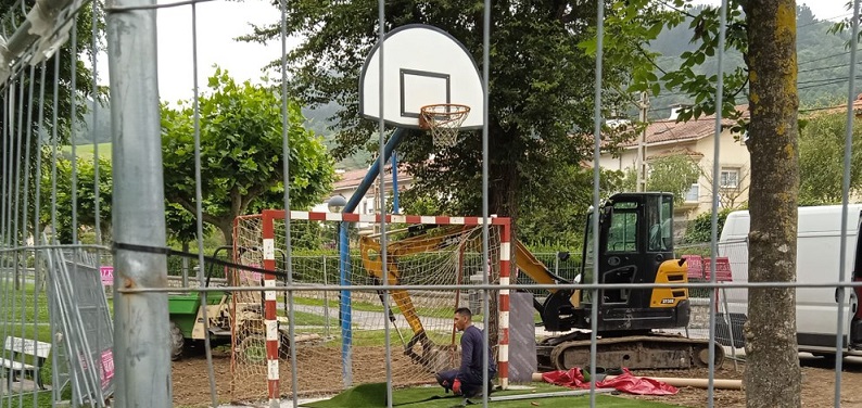 El pasado mes de junio el Ayuntamiento arrancaban las obras de renovación del parque de la Alameda