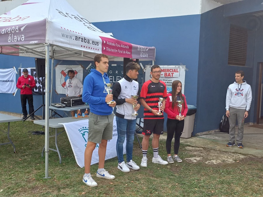 Asier Gómez, segundo en la categoría Senior