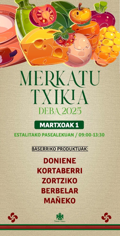 9:00-13:30 bitartean egingo da, estalitako pasealekuan