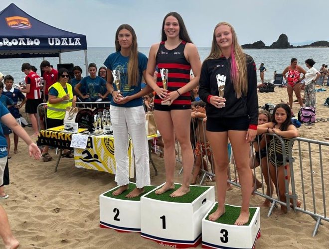 Elaia, Naroa, Paula Podium